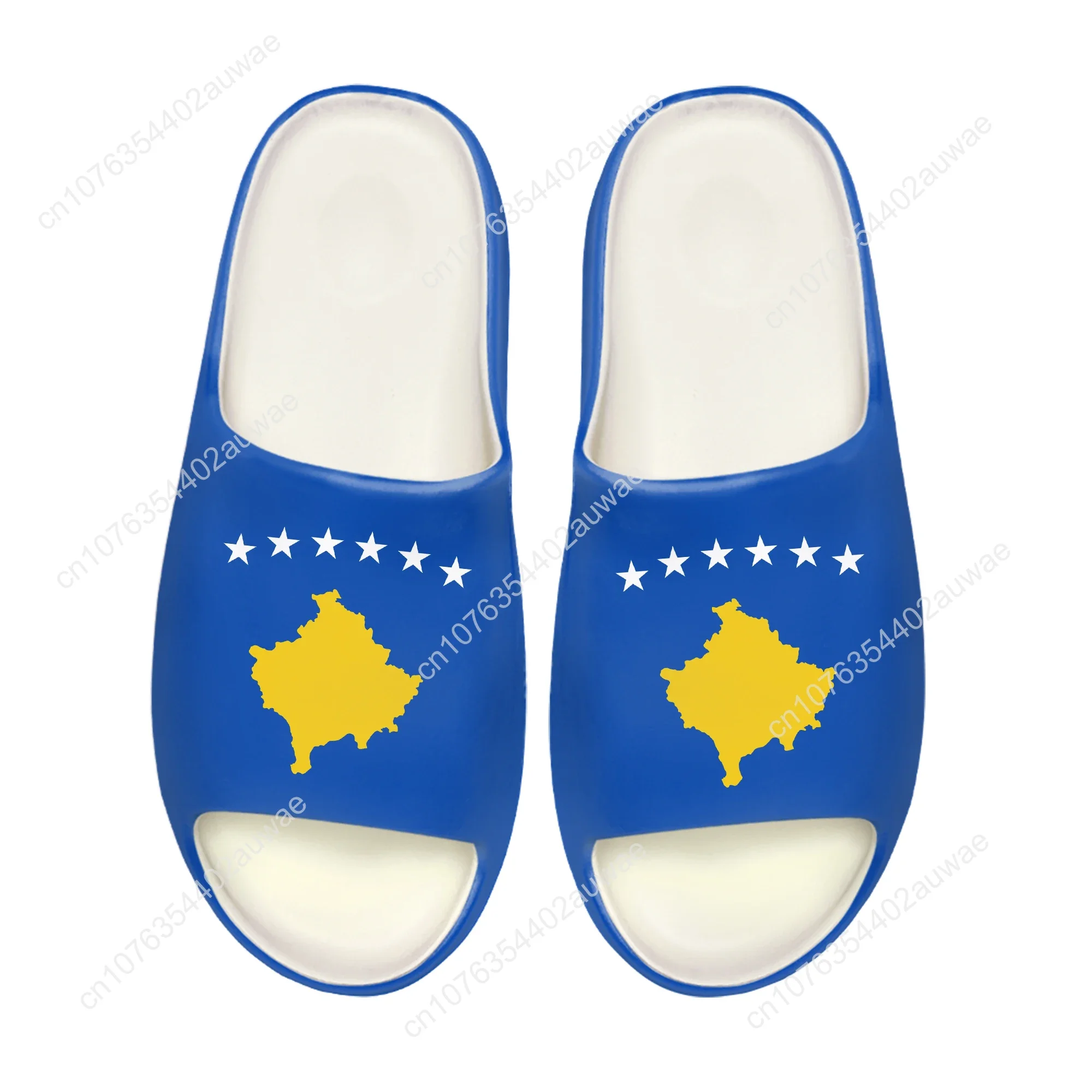 Women'S Shoes Clogs - 코소보 프리시나 국기 소프트 솔 슬리퍼