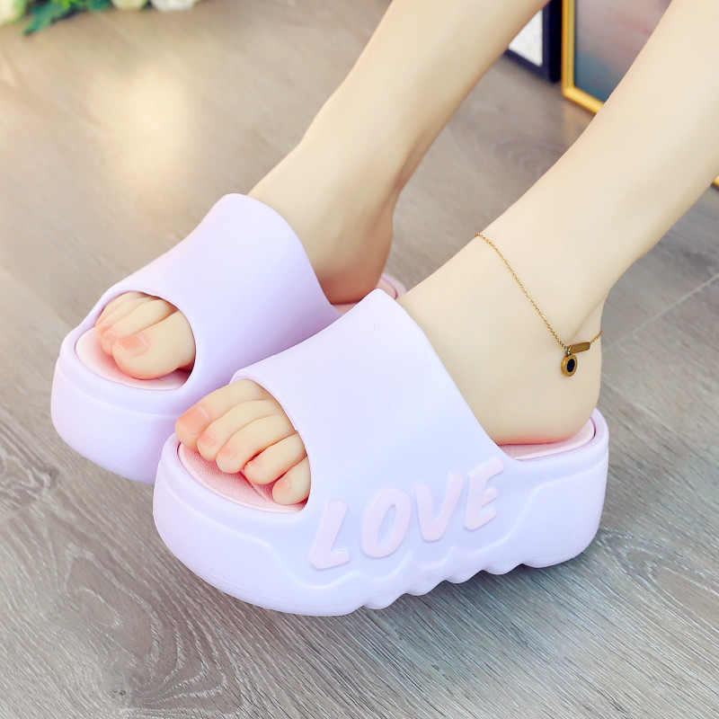 하이힐 6cm 플랫폼 슬리퍼 여름 소프트 EVA 신발  - Mule Slip On 리뷰 및 가격