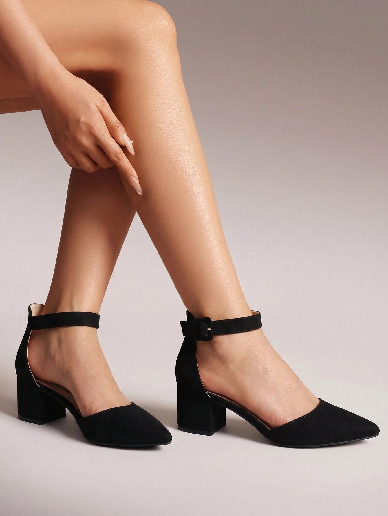 여성용 뾰족코, 낮은 굽, 두꺼운 밑창, 발목 스트랩이 - Women'S Shoes Clogs 리뷰 및 가격